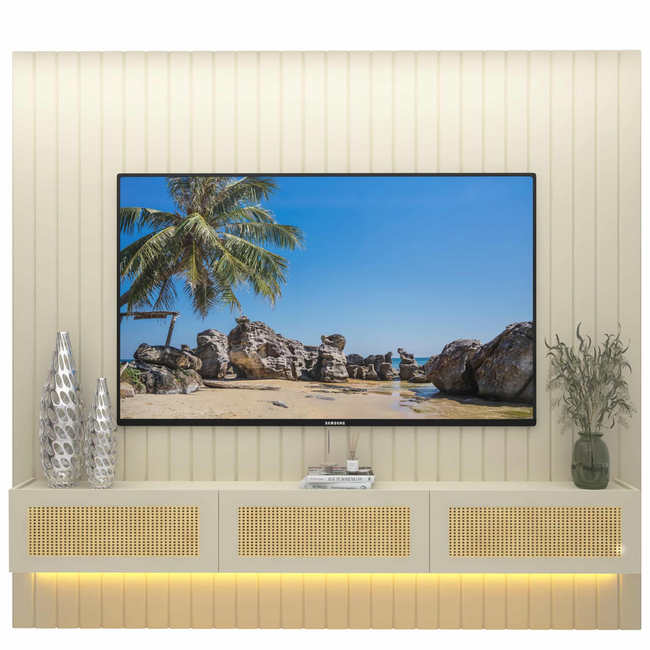 Home Suspenso até 85″ Majestade 230 Naturale com Nicho Native Off White – GELIUS - Image 6