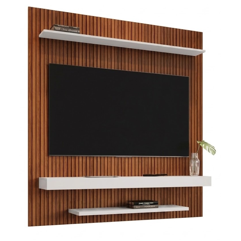 Painel ate 60″ Leme Naturalle Ripado/Off White – BECHARA - Image 3
