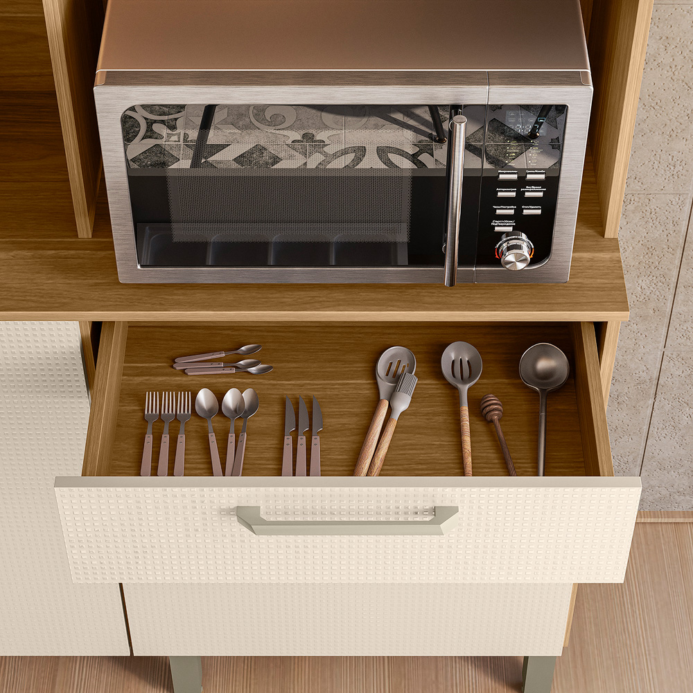 Kit Cozinha Ferrara Plus 1,80 m Freijó/Soft – KIT’S PARANÁ - Image 5